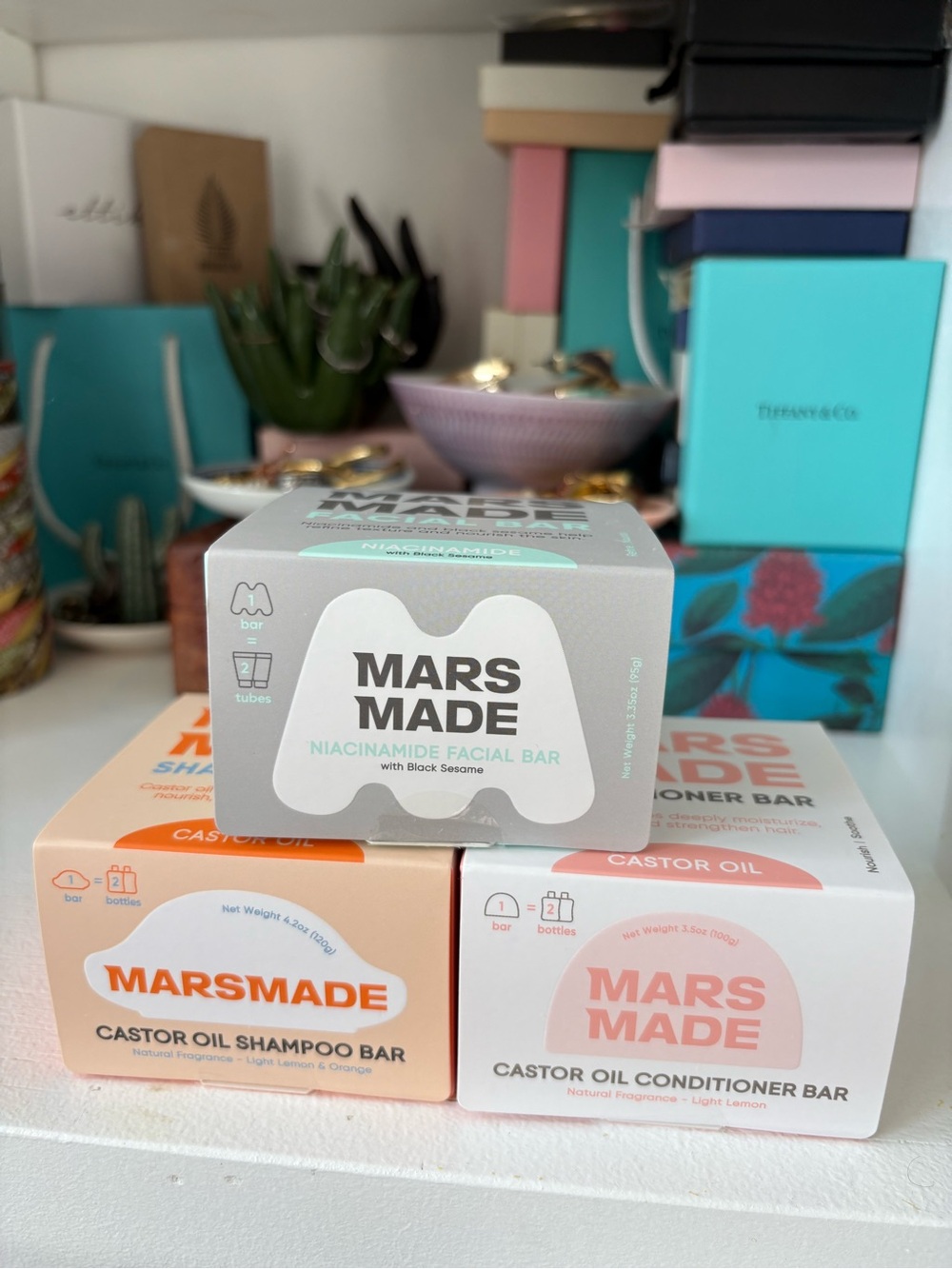 MARSMADE Shampoo, Conditioner &  Facial Bar Bundle